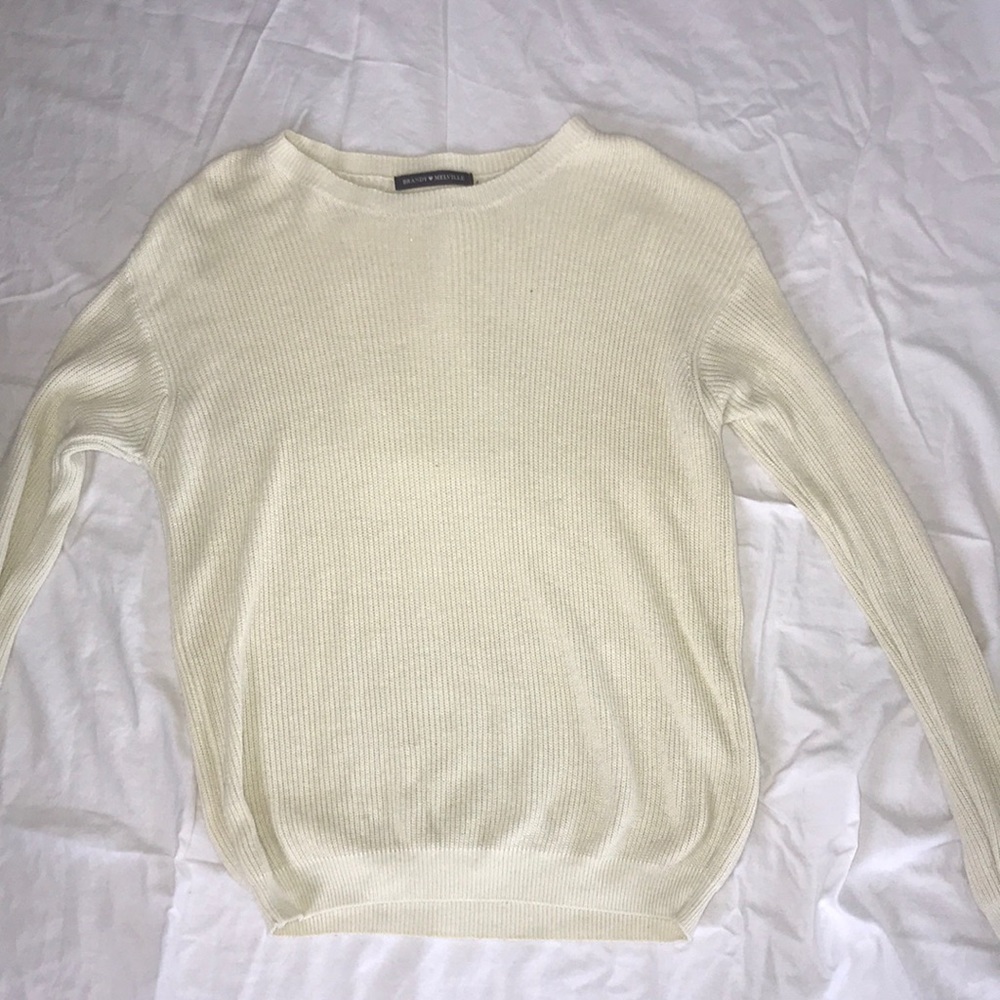 Brandy Melville Yellow Sweater